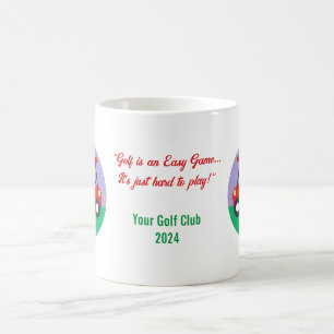 Golf Quote Commemorative Mug