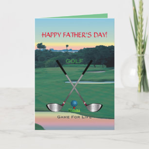 GOLF - Retired "Game for Life" Card
