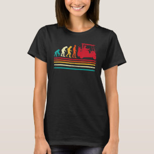 Golf  Retro Style Evolution Of Man T-Shirt