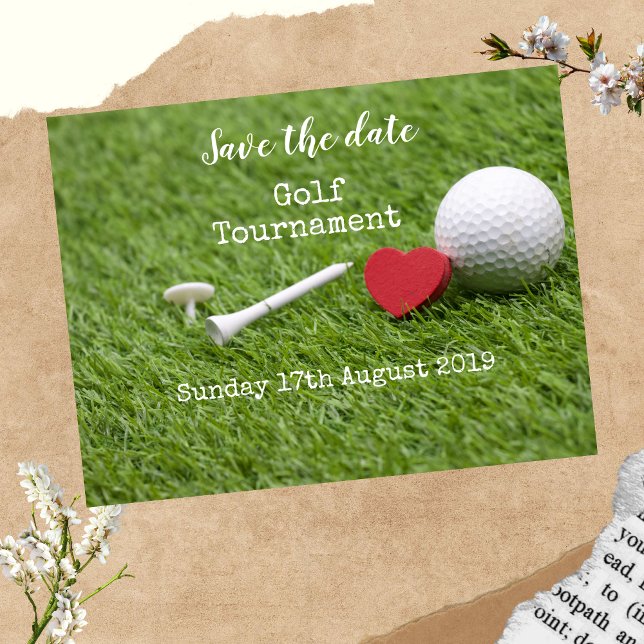 Golf Save the date Golf Tournament  Announcement  (Creator Uploaded)