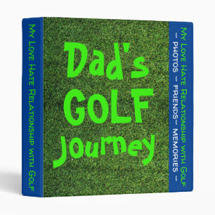 Golf Scrapbook Binder