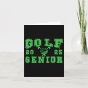 Golf Senior Night Golf Senior 2025 Graduation 32 Card