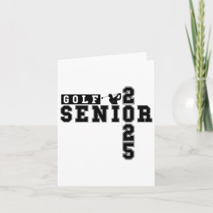 Golf Senior Night Golf Senior 2025 Graduation 57 Card