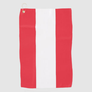 Golf Serviette avec drapeau d'Autriche