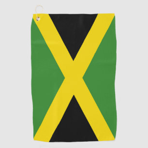 Golf Serviette avec drapeau de la Jamaïque