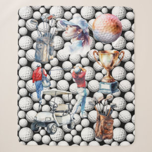 Golf  sherpa blanket