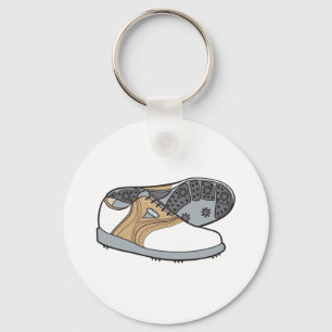 golf shoes keychain