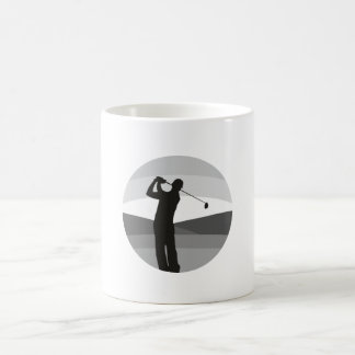 Golf Silhouette Coffee Mug