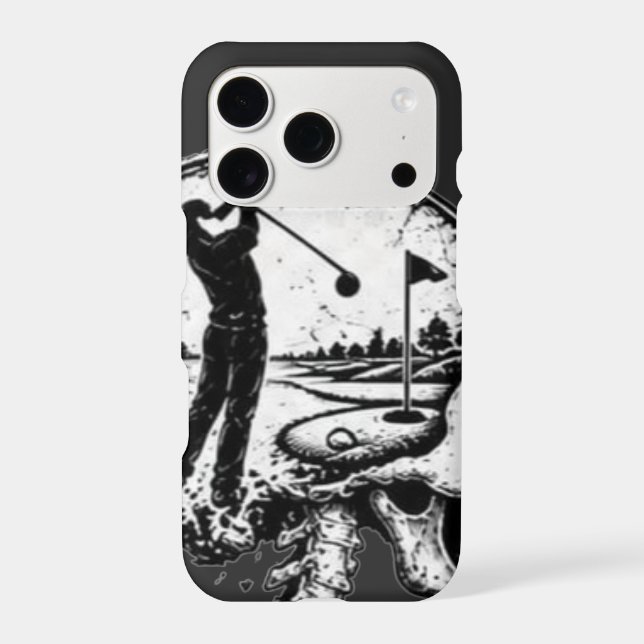 Golf Skull Inside Swing (Back)