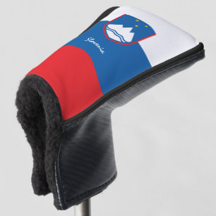 Golf Slovenia & Slovenian Flag / Golf Clubs Covers