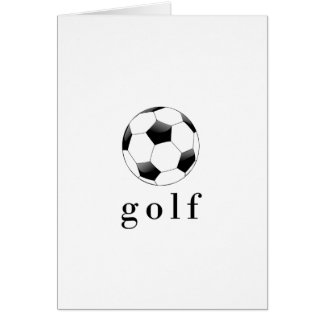 Golf Soccer Ball Funny Sports T-Shirt
