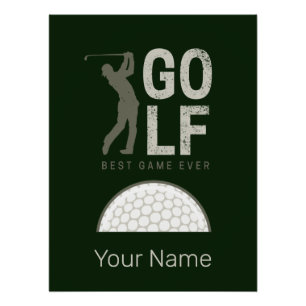 Golf Sport Best Game Ever for Golfers and Coaches Poster