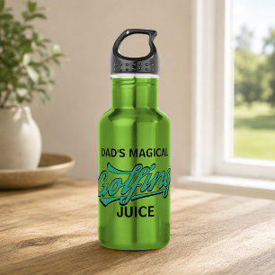 Golf Sports Funny Golfer Dad Magical Golfing Juice 532 Ml Water Bottle