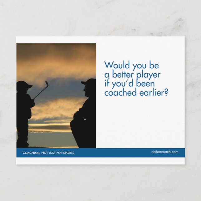 Golf Sports Postcard (Front)