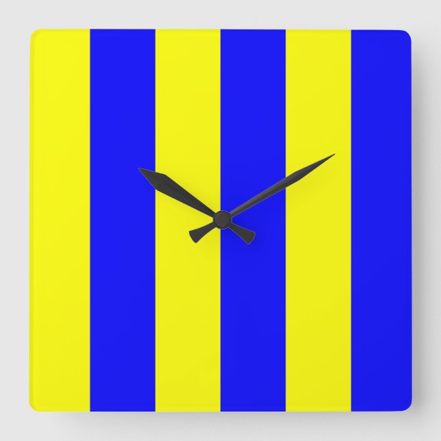 Golf Square Wall Clock (Front)