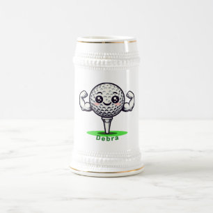 Golf Strong Beer Stein For Men & Women