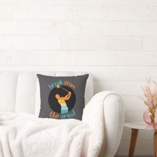 Golf Swing 2 Pillow
