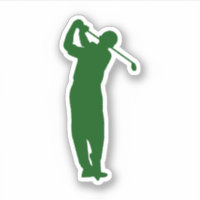 Golf Swing Action Figure Shape