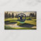 Golf Swing Logo | Golf Course Background