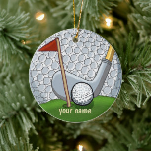 Golf Swing ornament