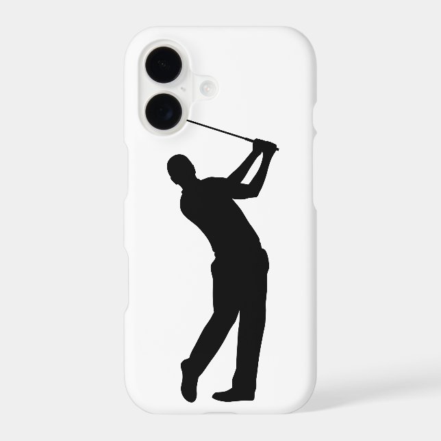 Golf Swing Silhouette (Back)