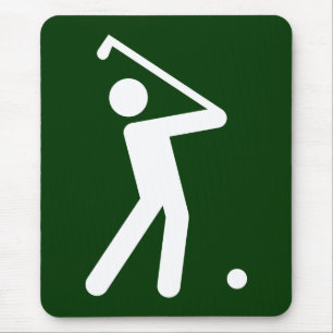 Golf Symbol Mousepad
