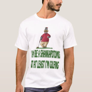 Golf t-shirts: Shankapotomus Hippo T-Shirt