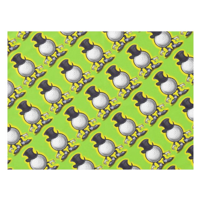 Golf Tablecloth (Front (Horizontal))