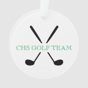 Golf Team Clubs Joueur École Année Prix Keepsaké