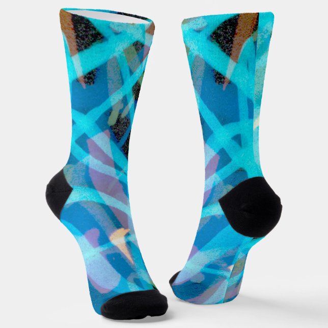 Golf Tee Left Behind premium socks (Angled)