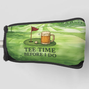 Golf Tee Time Before I Do Golf Bachelor Party Head Cover