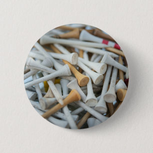 Golf Tees 2 Inch Round Button