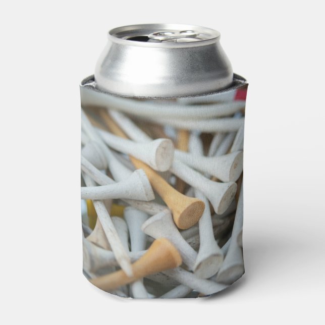 Golf Tees Can Cooler (Can Front)