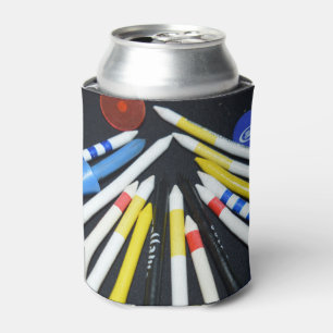 Golf Tees, Can Cooler