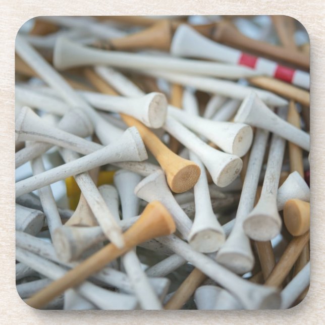 Golf Tees Coaster (Front)
