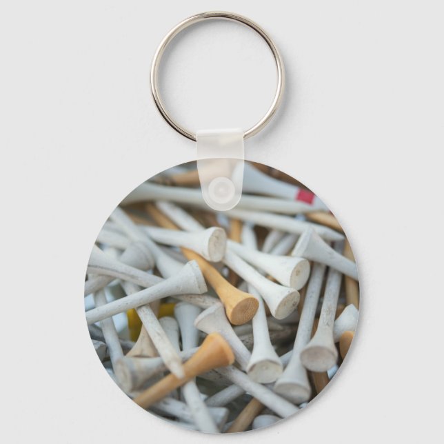 Golf Tees Keychain (Front)