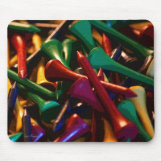 Golf Tees Mouse Pad