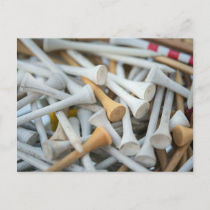 Golf Tees Postcard