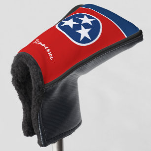 Golf Tennessee & Tennessee Flag /Golf Clubs Covers
