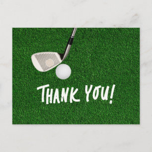 Golf  Thank you card 