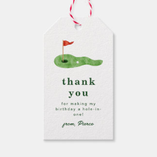 Golf Thank You Tag