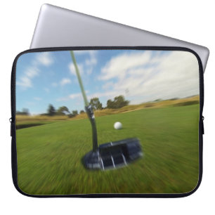 Golf_The_Long_Putt,_Motion,_15inch_Laptop_Sleeve Laptop Sleeve