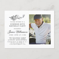 Golf Theme 80th SURPRISE Birthday Party Photo