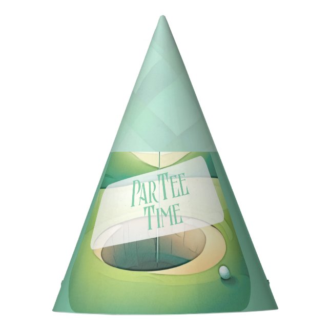 Golf Theme Party Hat (Front)