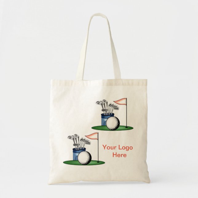 "#Golf" Tote Bag (Front)