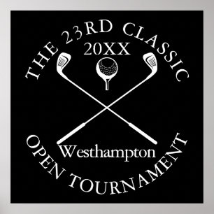 Golf Tournament Classic Event Sign
