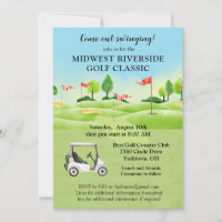 Golf Tournament Invitation