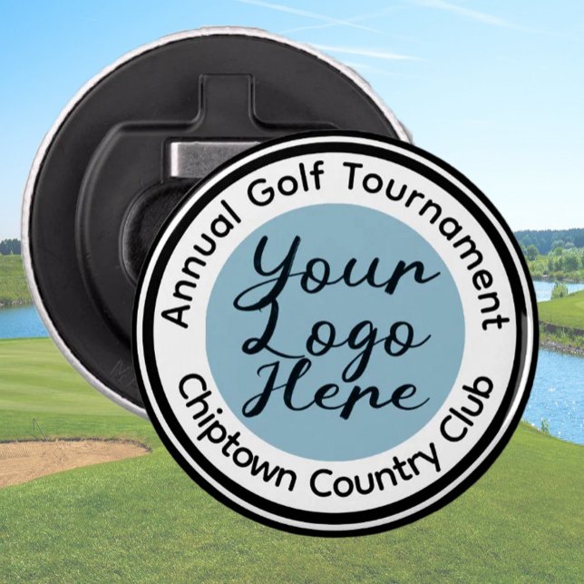 Golf tournament or event custom logo personalized  bottle opener (Creator Uploaded)