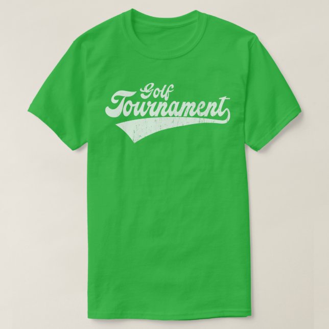 golf tournament retro style T-Shirt (Design Front)