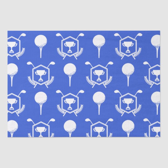 Golf Tournament  Tissue Paper (Front)